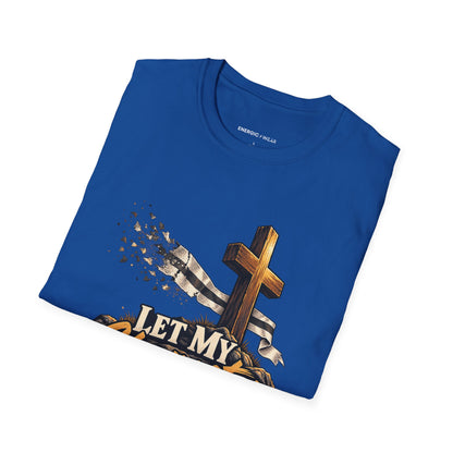 Graphic fitness T-shirt featuring the "Let My Character Outlast My Record" design.