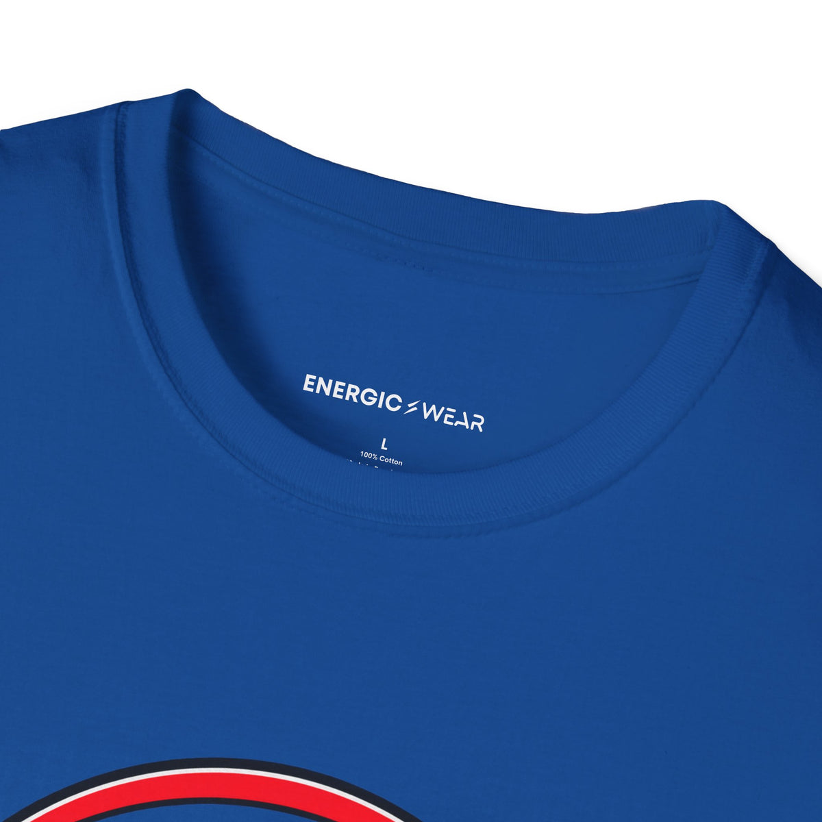 Graphic fitness T-shirt featuring the "Control the Swing Own the Bell" design.
