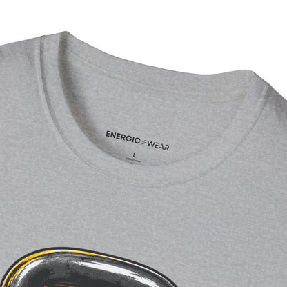 Graphic fitness T-shirt featuring the "My Kettlebell Has a Very Direct Communication Style" design.