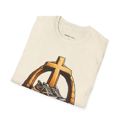 Graphic fitness T-shirt featuring the "My Rest Is an Act of Trust" design.