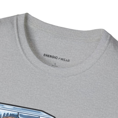 Graphic fitness T-shirt featuring the "My Freezer Is Part of the Training Plan" design.