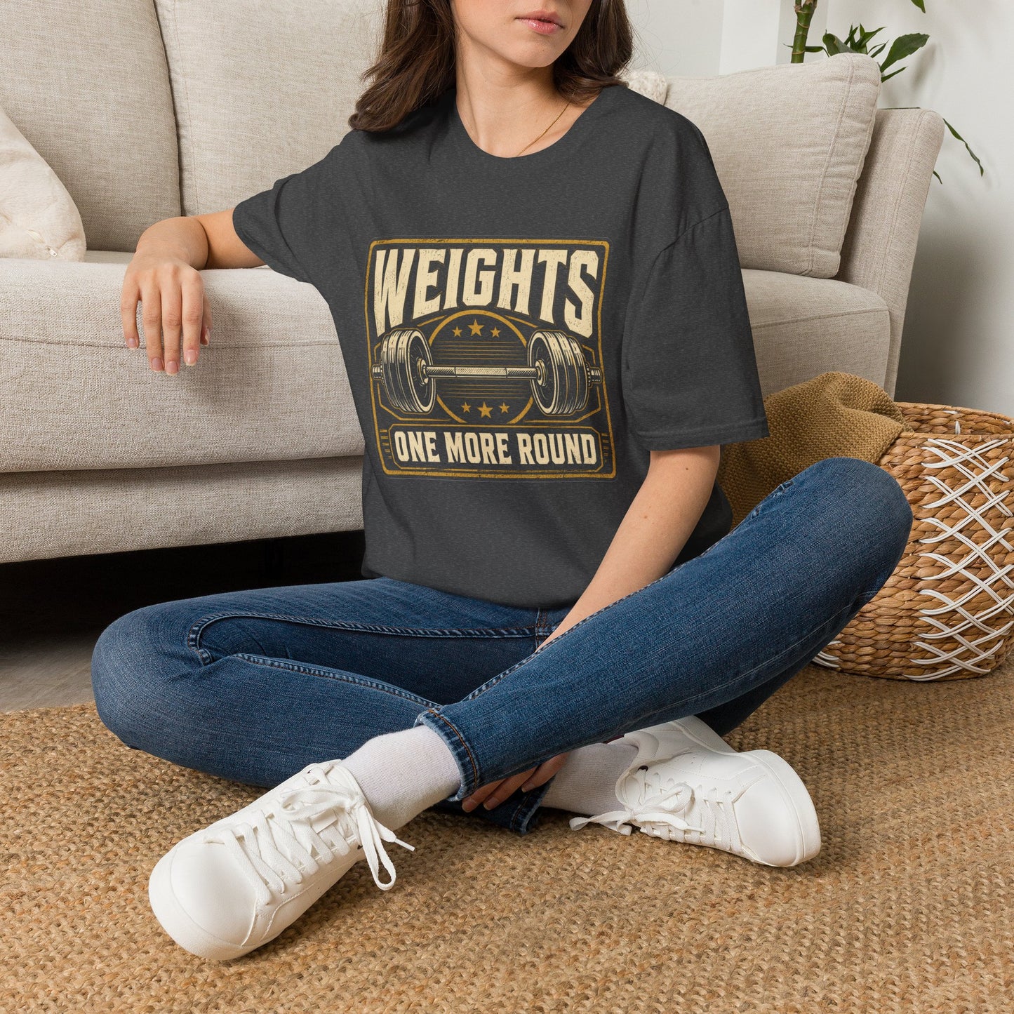 Weights: One More Round T-Shirt