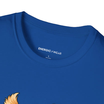 Graphic fitness T-shirt featuring the "My Dog Calls This the Daily Fitness Meeting" design.