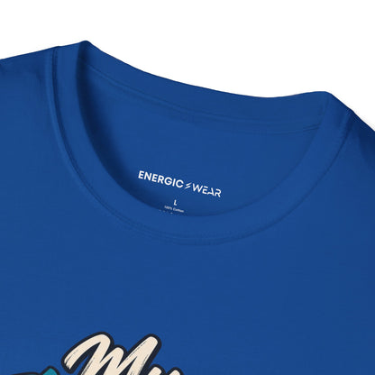 Graphic fitness T-shirt featuring the "My Strength Can Be Loud or Quiet" design.
