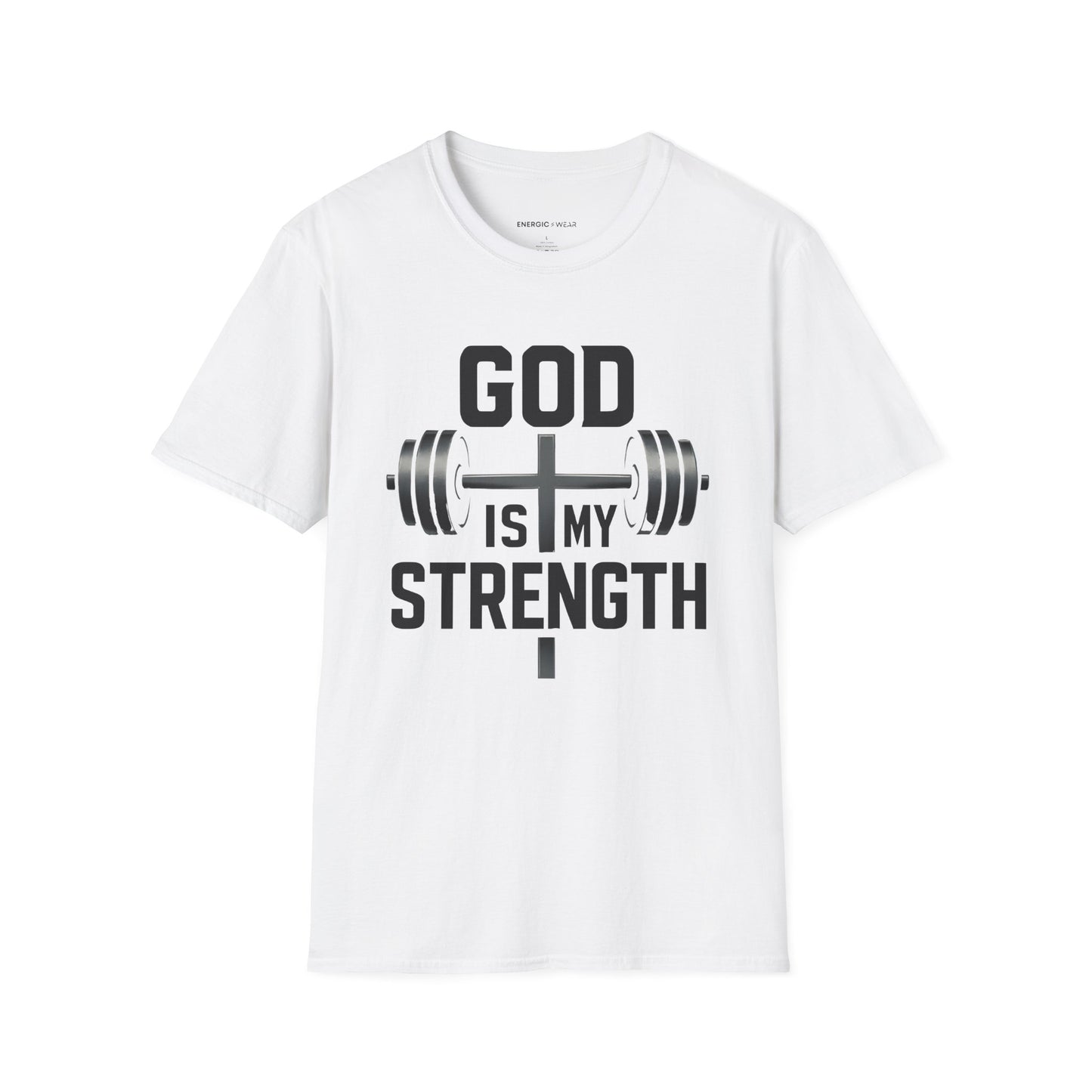 God Is My Strenght - Fitness Motivational Tee