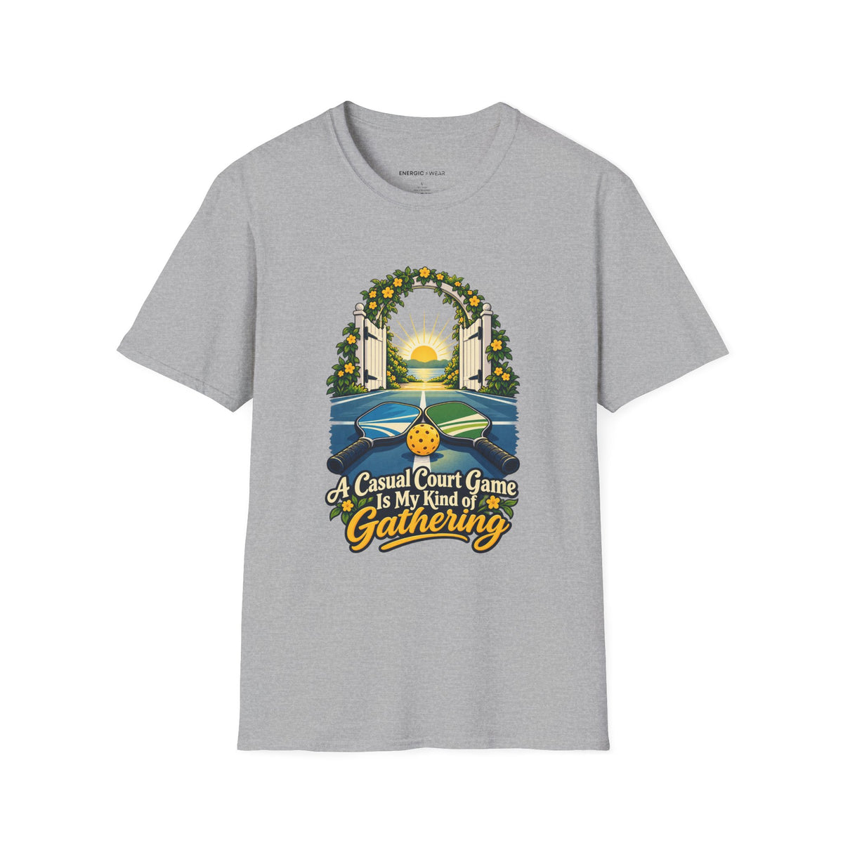 A Casual Court Game Is My Kind of Gathering T-Shirt