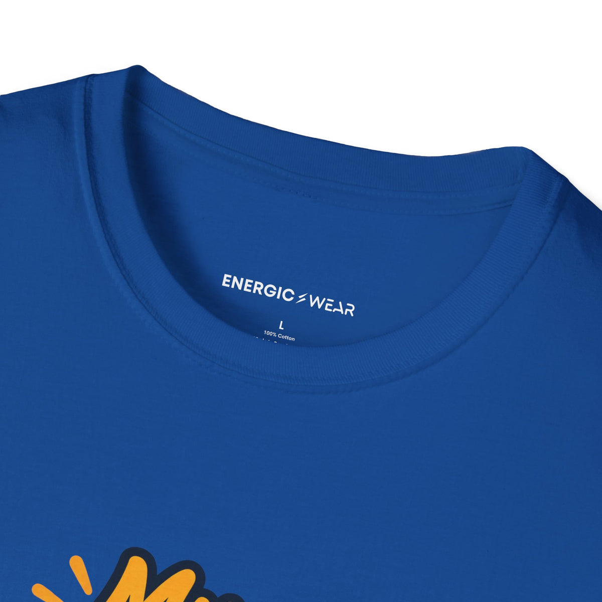 Graphic fitness T-shirt featuring the "My Commute Includes a Little Movement" design.