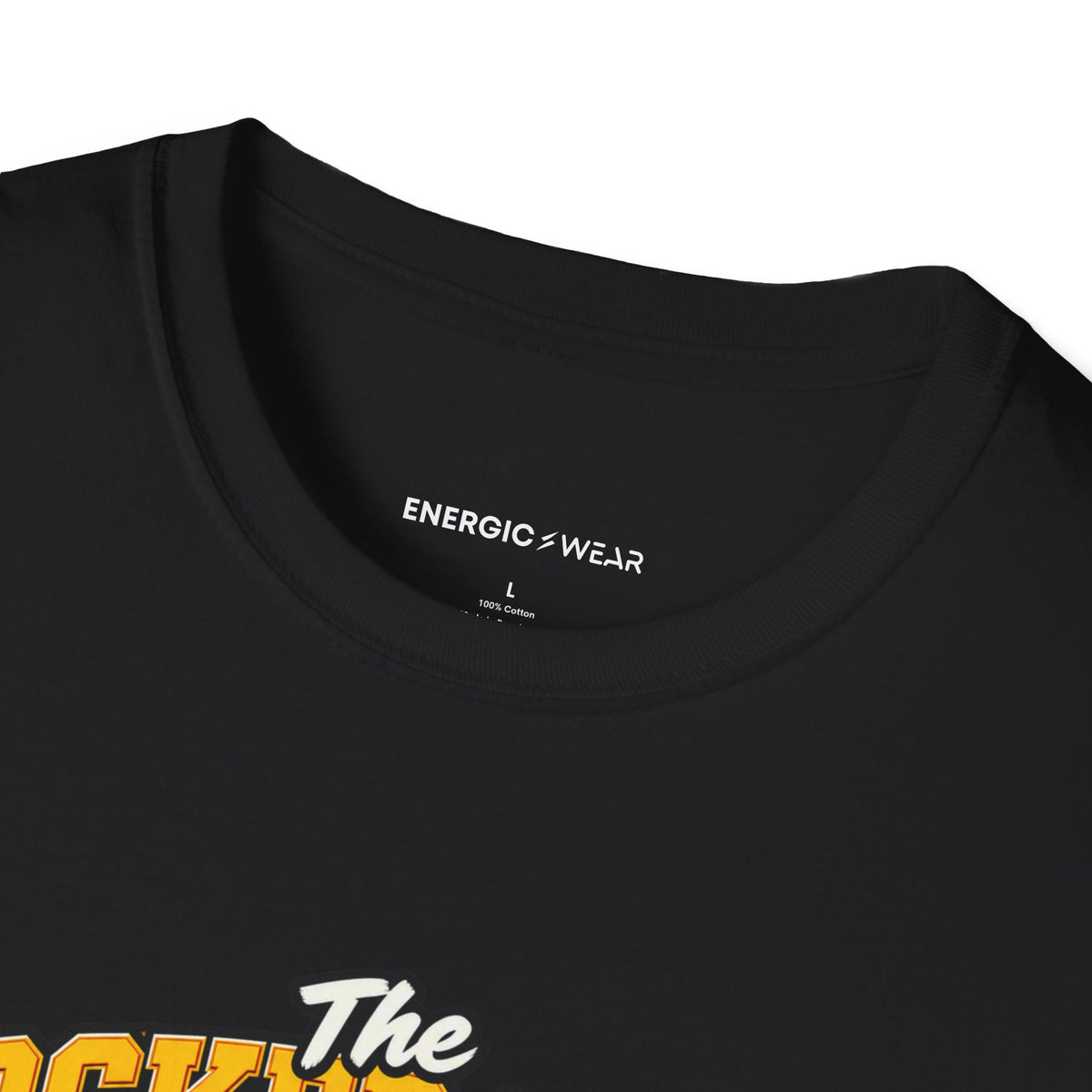 Graphic fitness T-shirt featuring the "The Locker Room Acoustics Deserve Better Than My Singing" design.