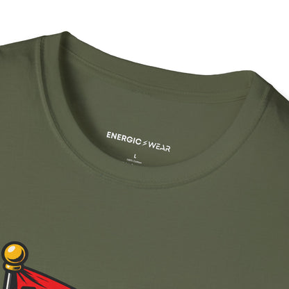 Graphic fitness T-shirt featuring the "My Next Challenge Has a Training Plan" design.