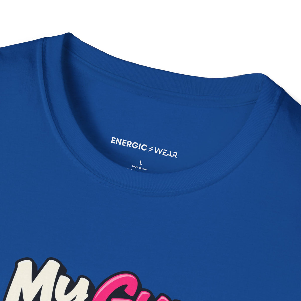 Graphic fitness T-shirt featuring the "My Gym Ponytail Has Structural Integrity" design.