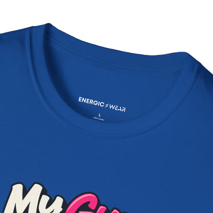 Graphic fitness T-shirt featuring the "My Gym Ponytail Has Structural Integrity" design.