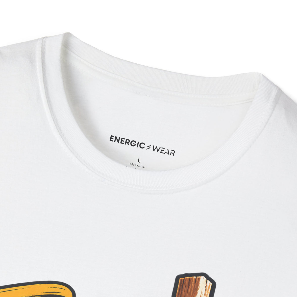 Graphic fitness T-shirt featuring the "Faith Meets Me at the Starting Line" design.