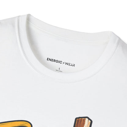 Graphic fitness T-shirt featuring the "Faith Meets Me at the Starting Line" design.