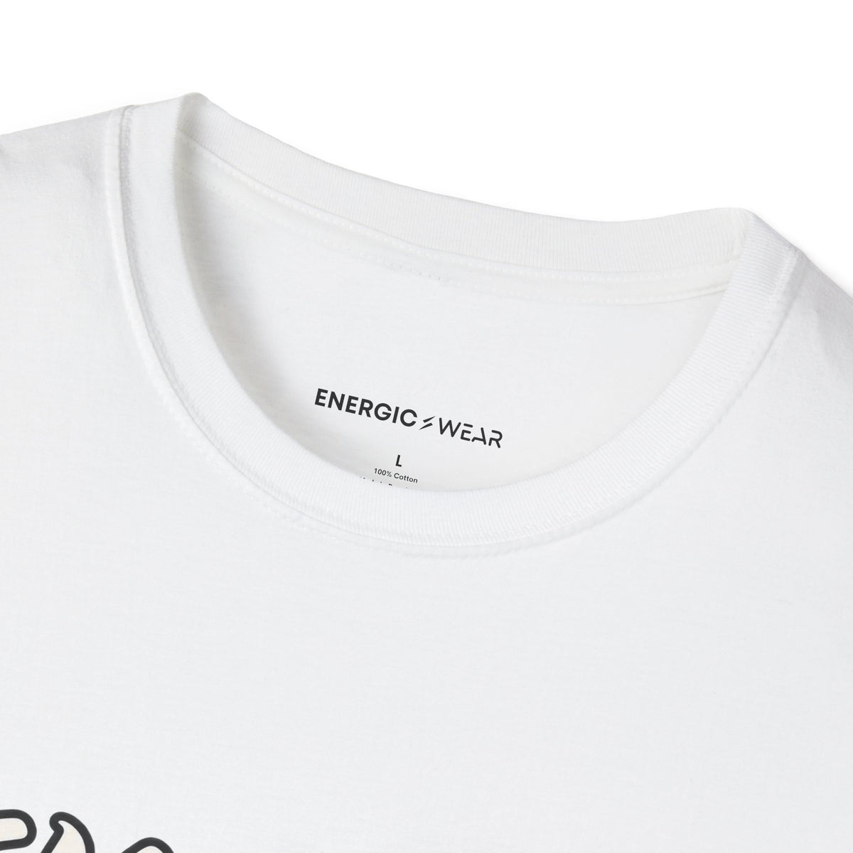 Graphic fitness T-shirt featuring the "I Make Room for the Next Woman" design.