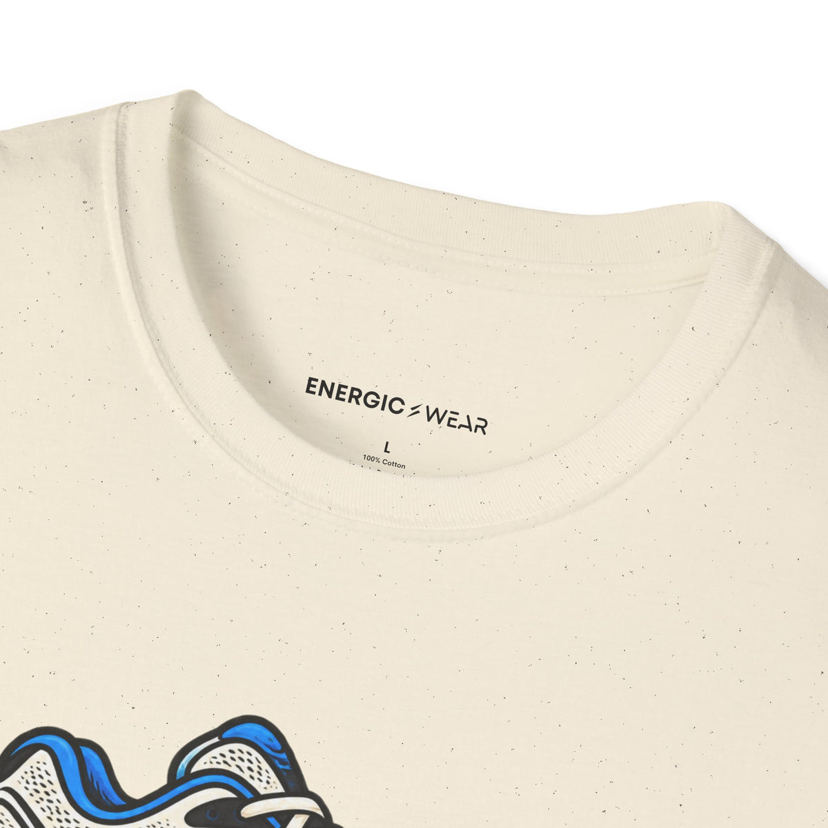 Graphic fitness T-shirt featuring the "Fueling This Workout Is a Group Project" design.