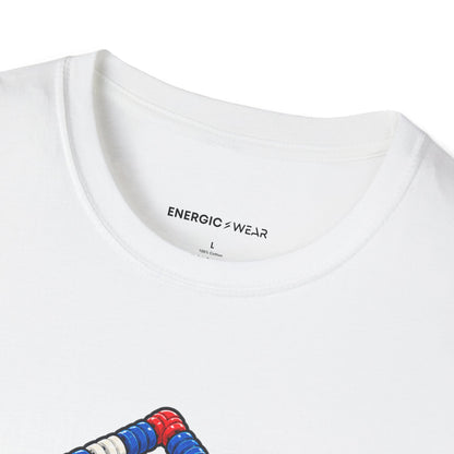 Graphic fitness T-shirt featuring the "Practice Makes the Pool Feel Like Home" design.