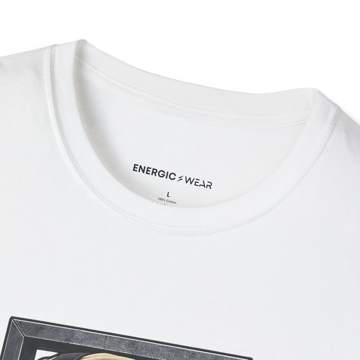 Graphic fitness T-shirt featuring the "My Sandbag Rearranges the Rules of Heavy" design.