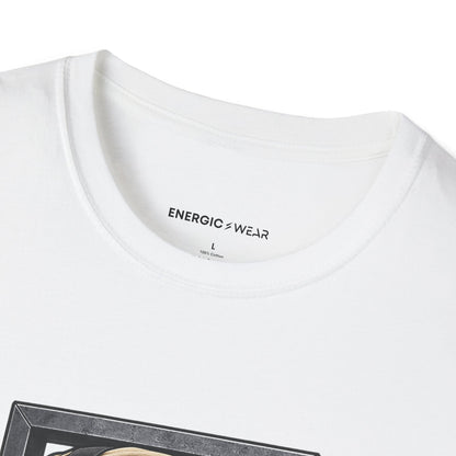 Graphic fitness T-shirt featuring the "My Sandbag Rearranges the Rules of Heavy" design.