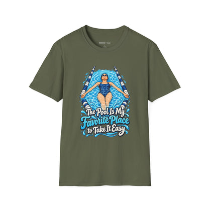 The Pool Is My Favorite Place to Take It Easy T-Shirt
