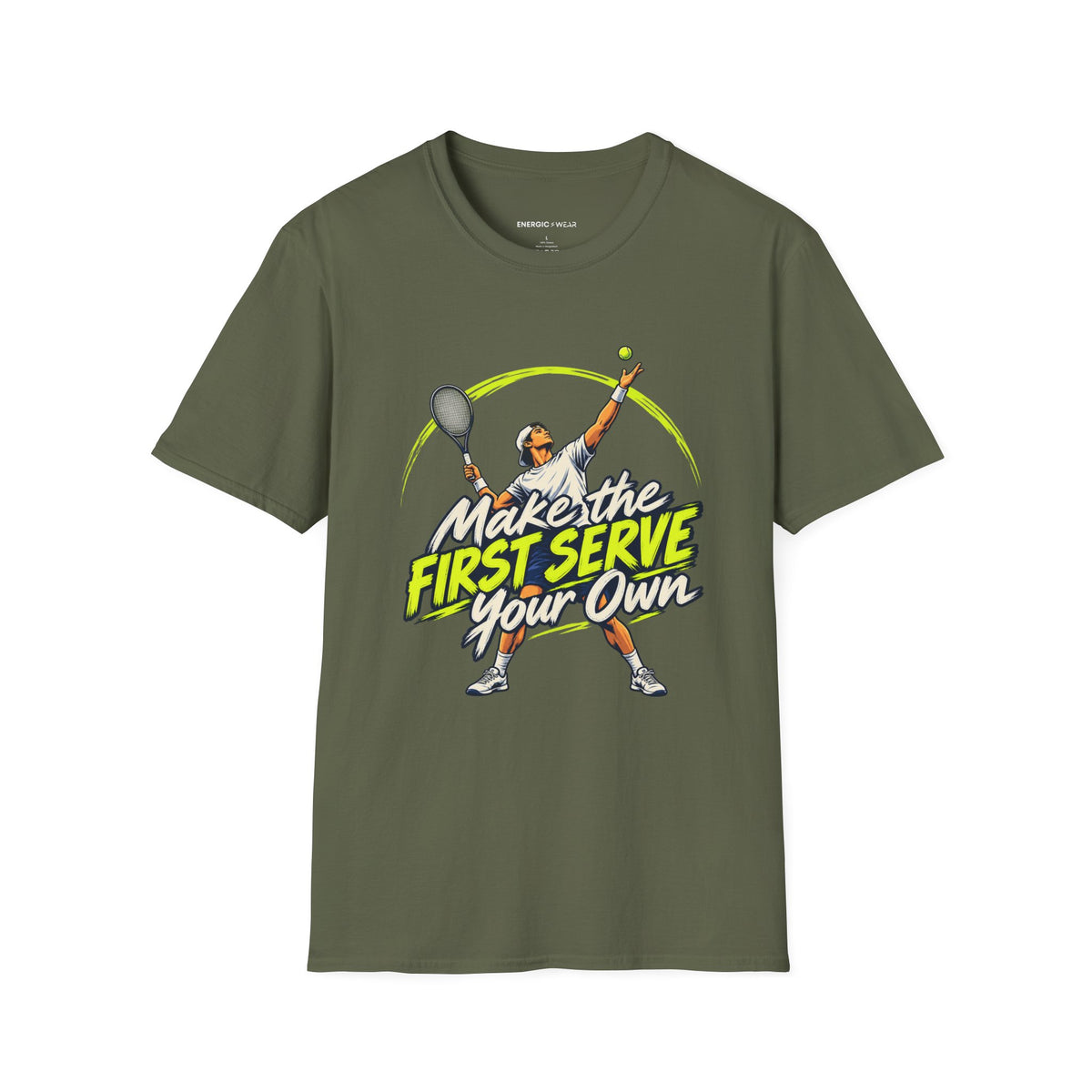 Make the First Serve Your Own T-Shirt