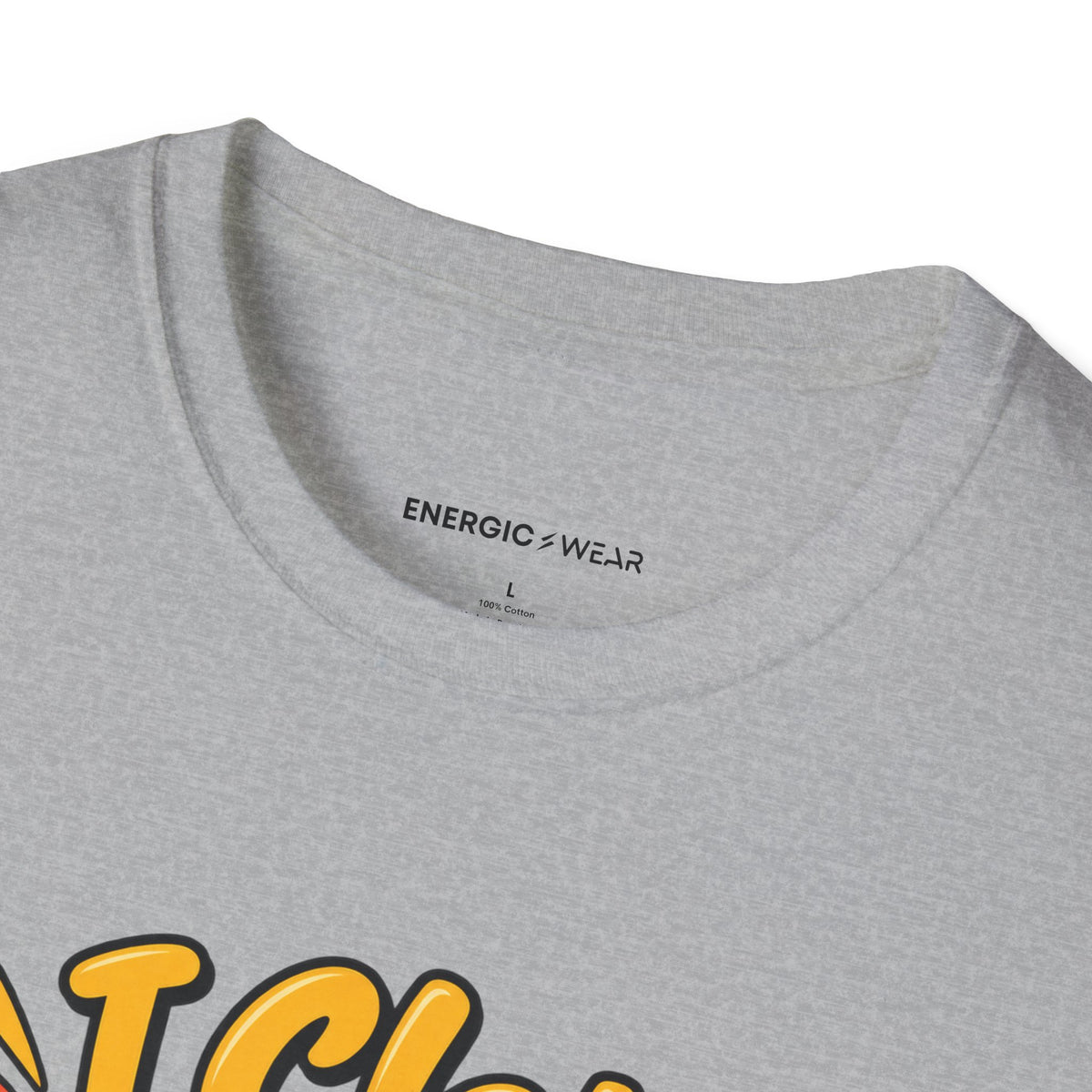 Graphic fitness T-shirt featuring the "I Clap Like the Room Needs Encouragement" design.
