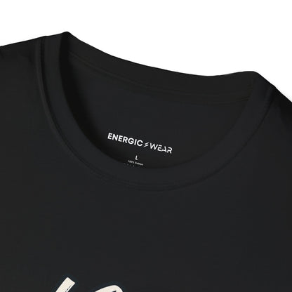 Graphic fitness T-shirt featuring the "I Can Train Hard and Walk Humbly" design.