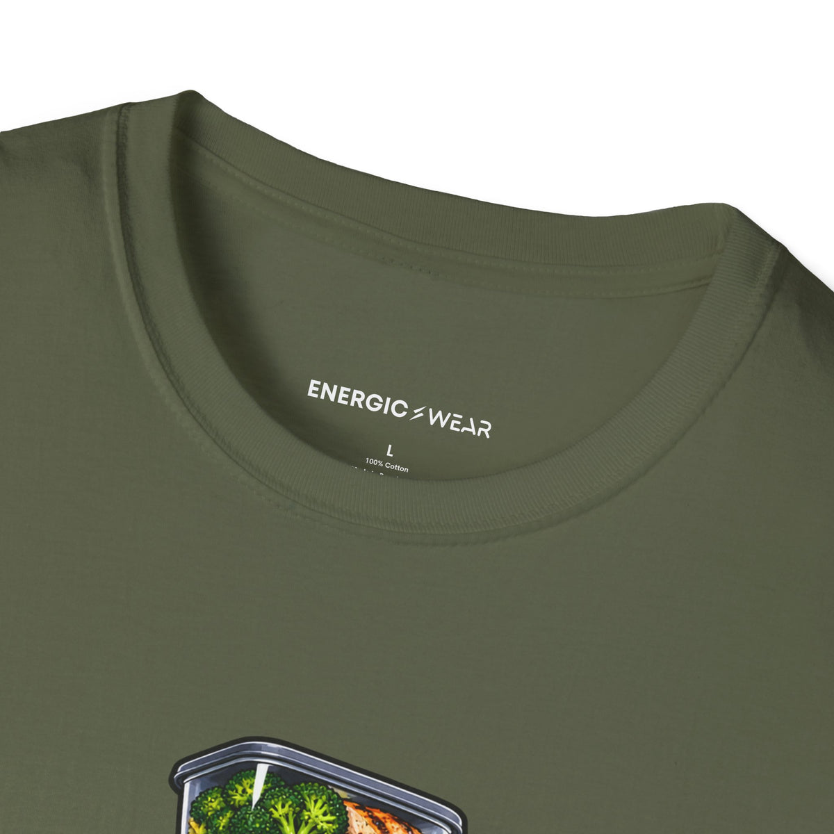 Graphic fitness T-shirt featuring the "The Meal Prep Containers Are Multiplying" design.