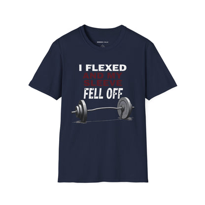 I FLEXED And My SLEEVES FELL Off! Funny Fitness Tee