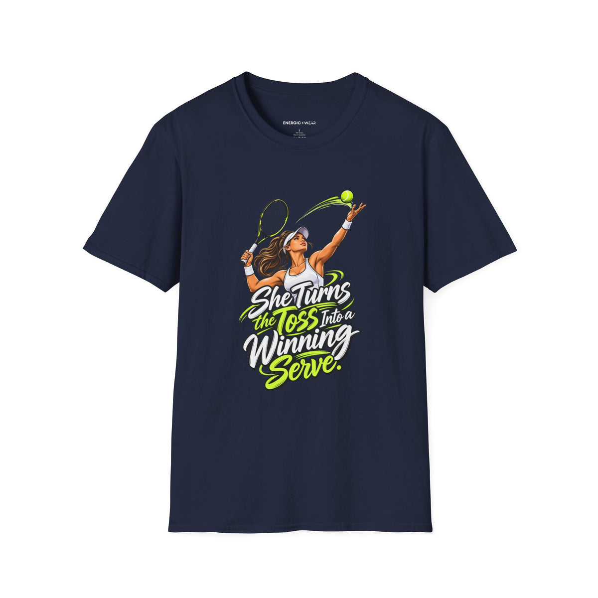 She Turns the Toss into a Winning Serve T-Shirt