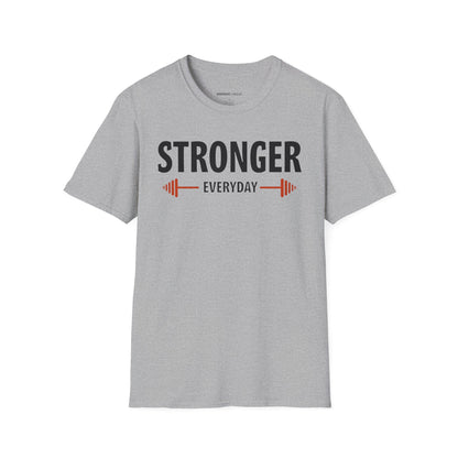 Stronger Everyday! TShirt – Motivation Tee