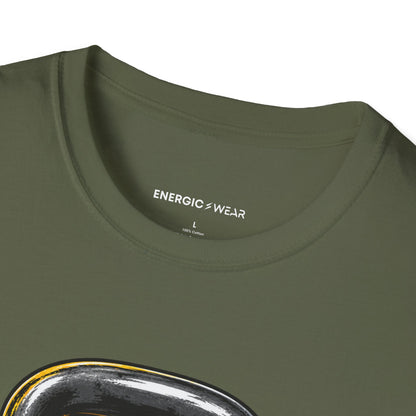 Graphic fitness T-shirt featuring the "My Kettlebell Has a Very Direct Communication Style" design.