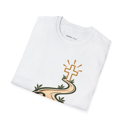 Graphic fitness T-shirt featuring the "Grace for the Learning Curve" design.