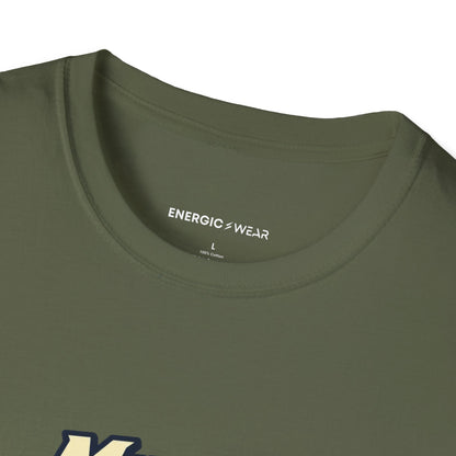 Graphic fitness T-shirt featuring the "My Routine Keeps a Spare Key for Me" design.