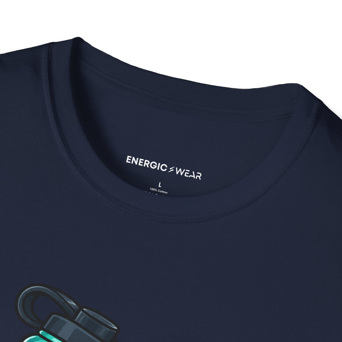 Graphic fitness T-shirt featuring the "My Reusable Bottle Has a Full-Time Job" design.