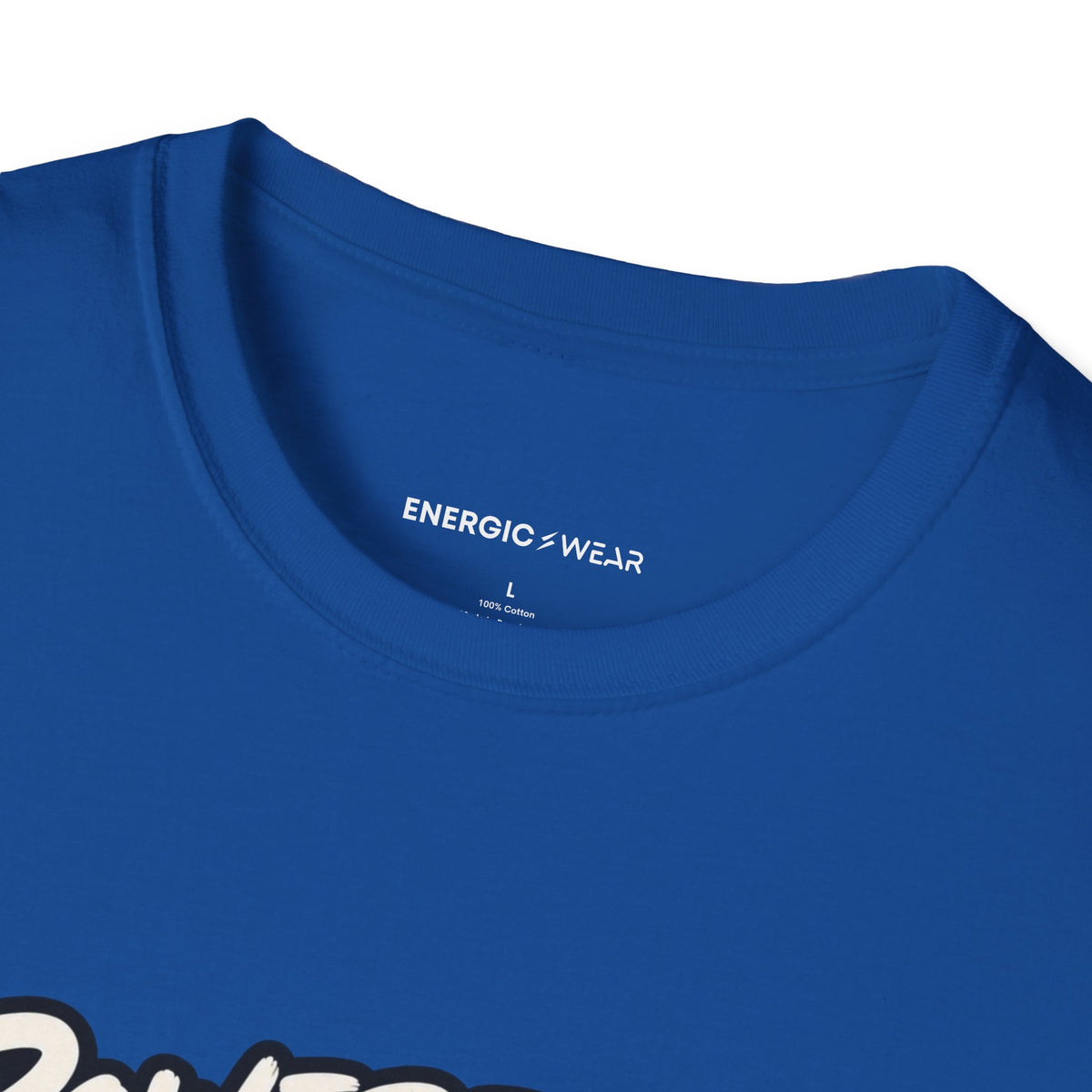 Graphic fitness T-shirt featuring the "Powered by Coffee, Sarcasm and Squats" design.
