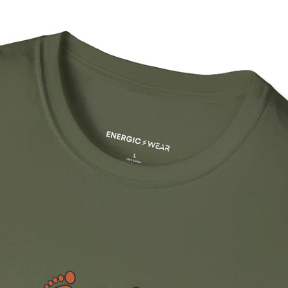Graphic fitness T-shirt featuring the "Movement Fits Around the People I Love" design.