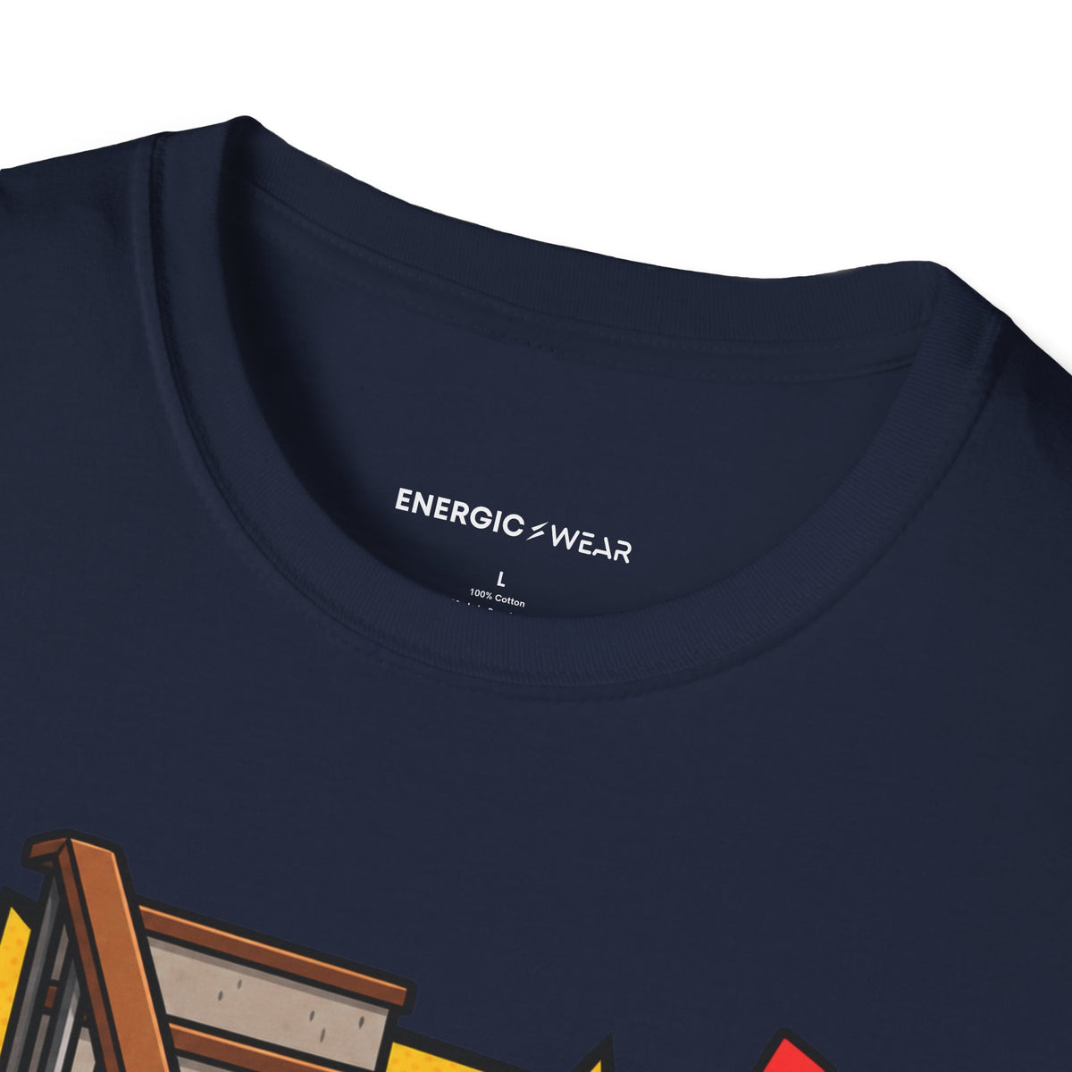 Graphic fitness T-shirt featuring the "The Stairs Have Filed a Complaint" design.