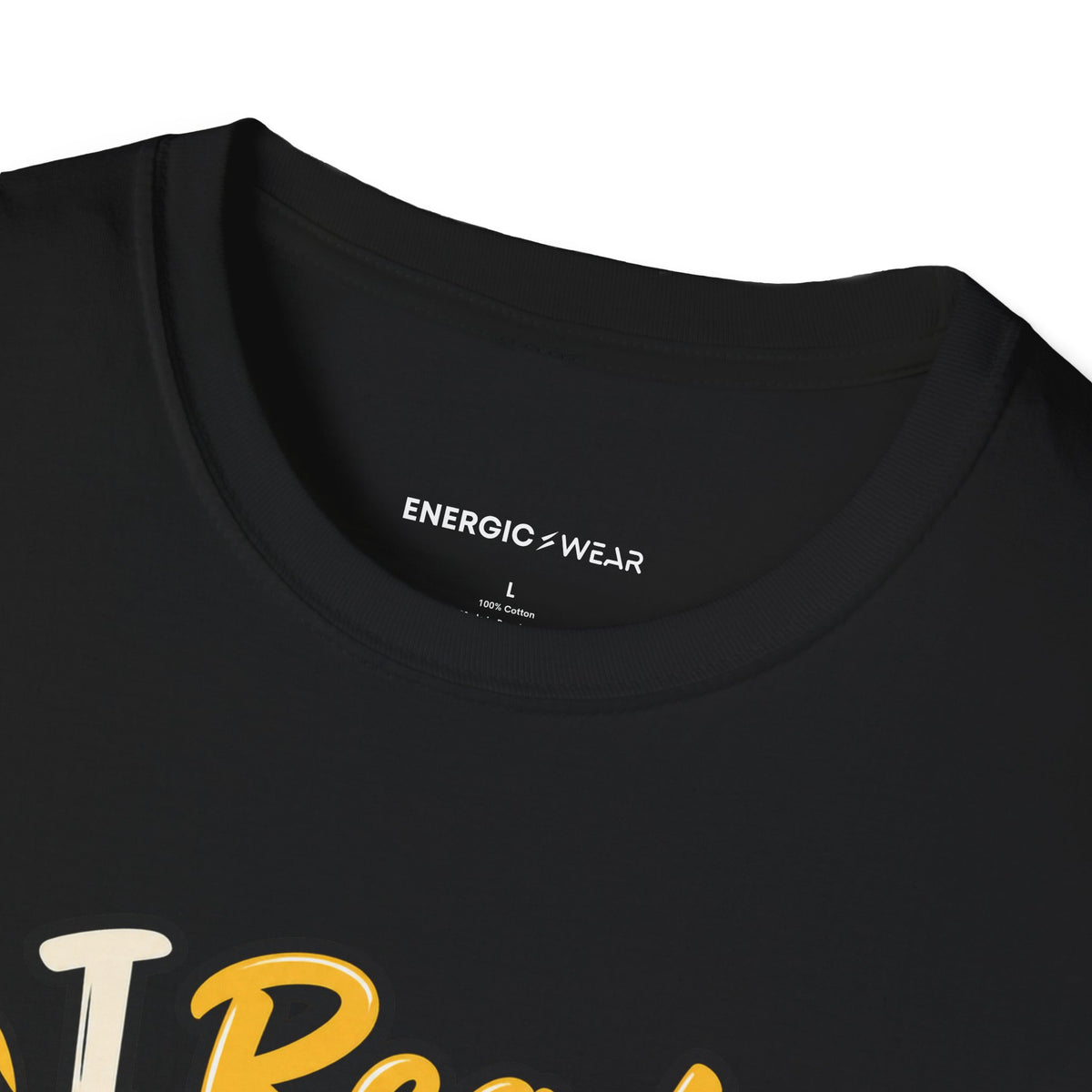 Graphic fitness T-shirt featuring the "I Read Recipes Like Training Programs" design.