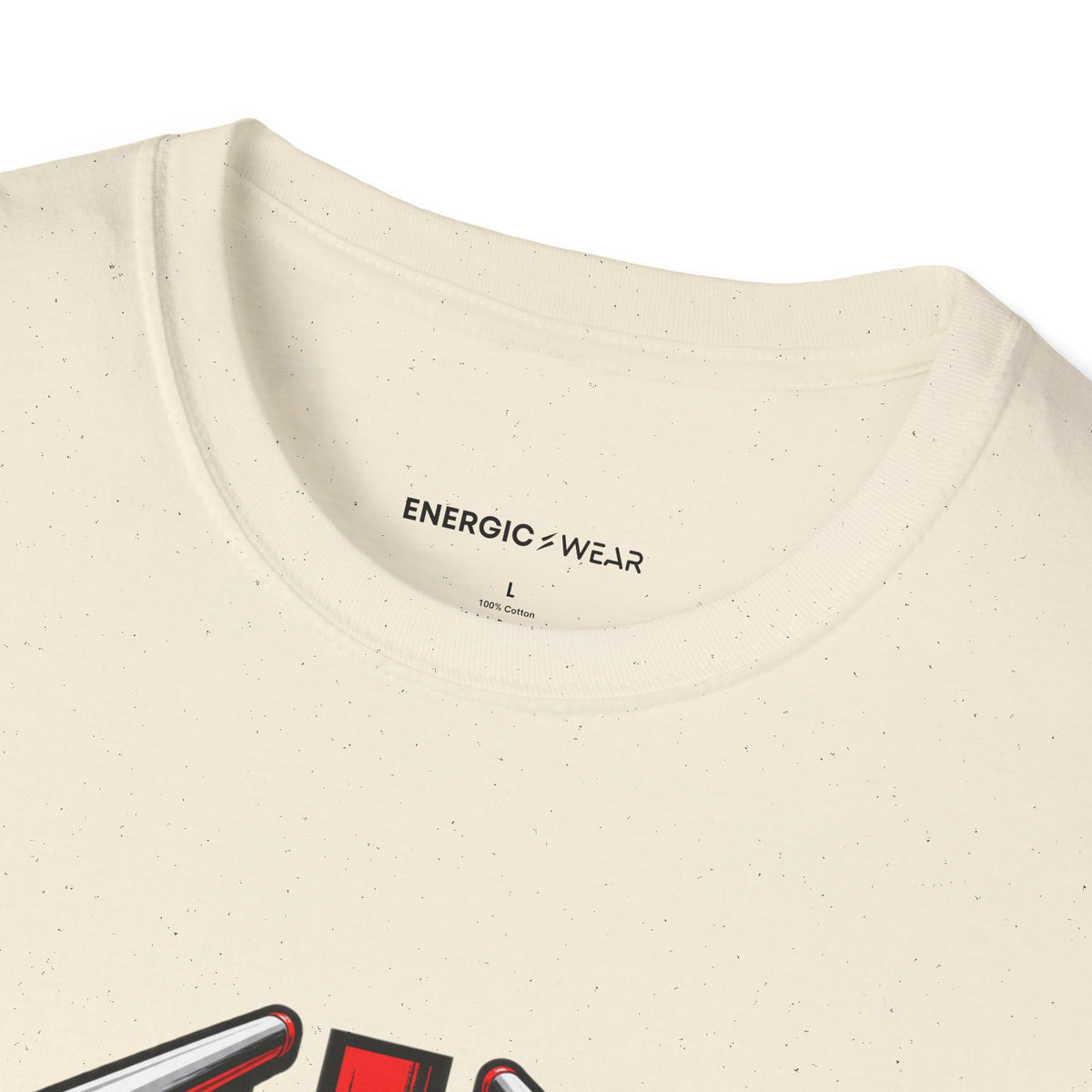 Graphic fitness T-shirt featuring the "Parallel Bars Singular Focus" design.