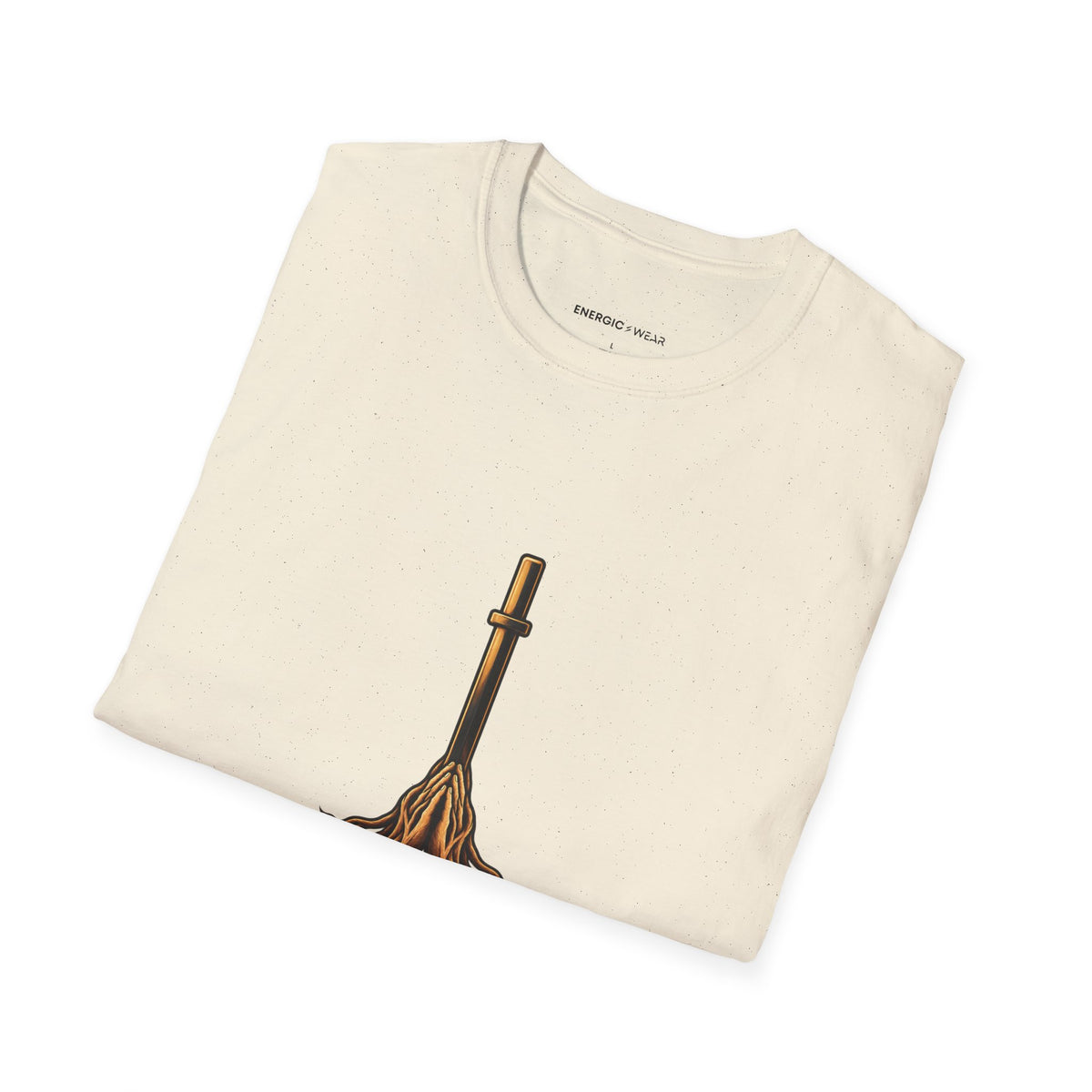 Graphic fitness T-shirt featuring the "Steady in Training, Rooted in Prayer" design.