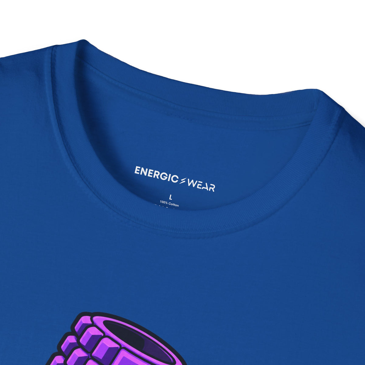 Graphic fitness T-shirt featuring the "The Foam Roller Knows My Secrets" design.