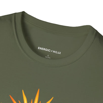 Graphic fitness T-shirt featuring the "My Training Starts with Gratitude" design.