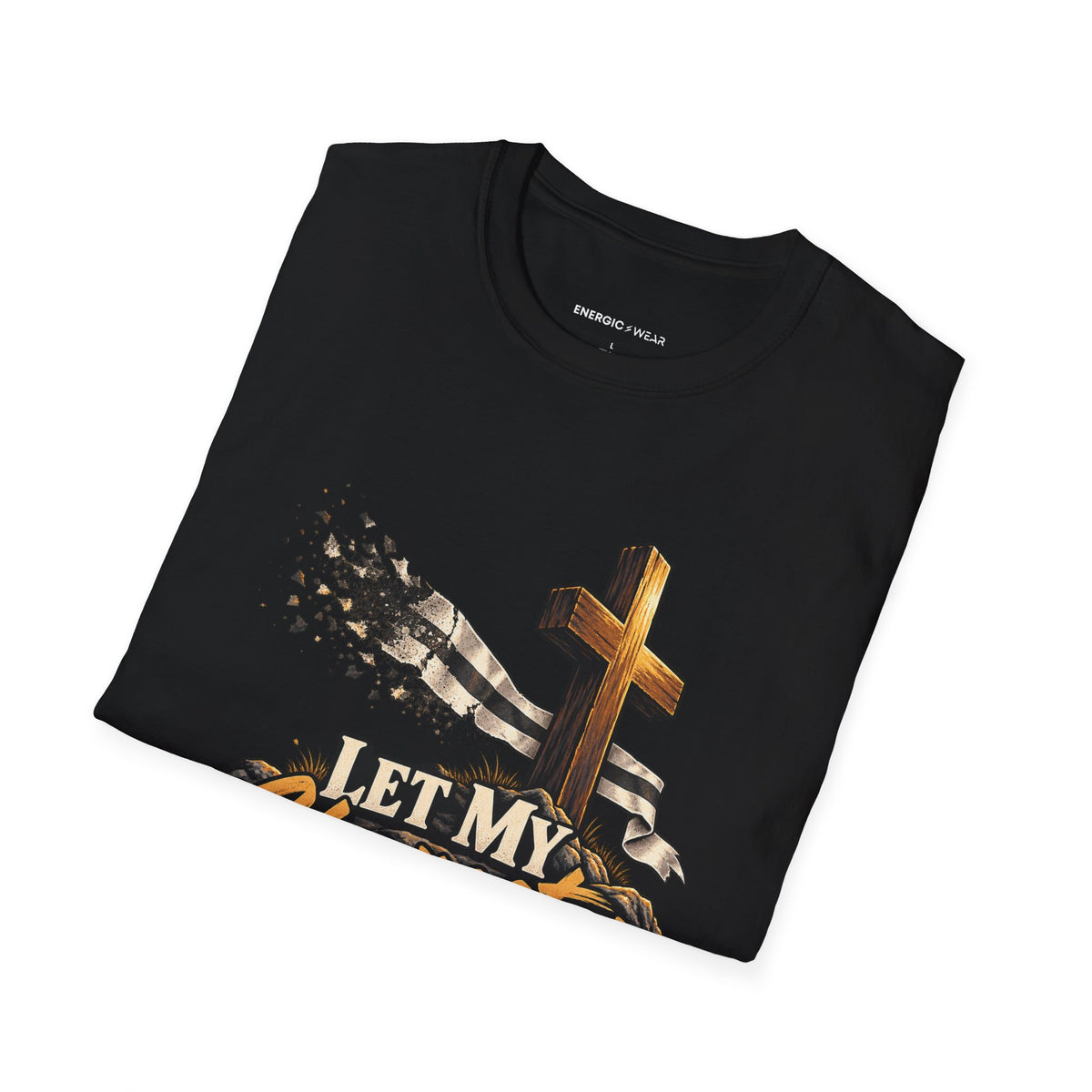 Graphic fitness T-shirt featuring the "Let My Character Outlast My Record" design.