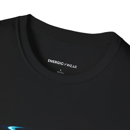 Graphic fitness T-shirt featuring the "Deep Water Strong Pull" design.