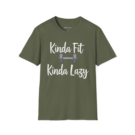Kinda Fit Kinda Lazy! Funny Workout Shirt
