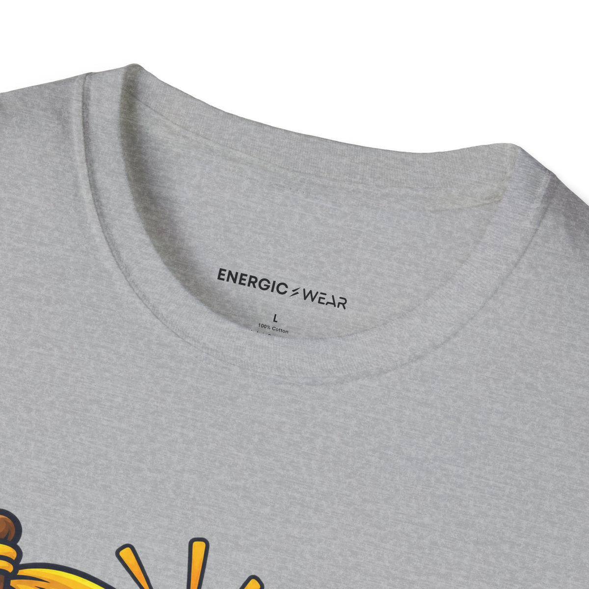 Graphic fitness T-shirt featuring the "I Get to Be Proud Before I'm Finished" design.