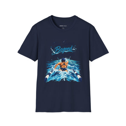 She Swims Beyond the Lane Lines T-Shirt
