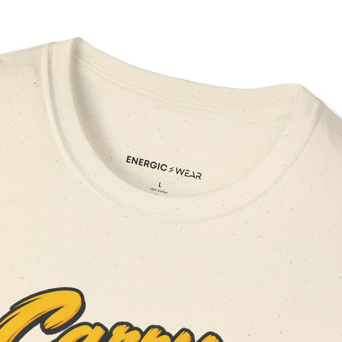 Graphic fitness T-shirt featuring the "Carry the Beat Through the Last Chorus" design.