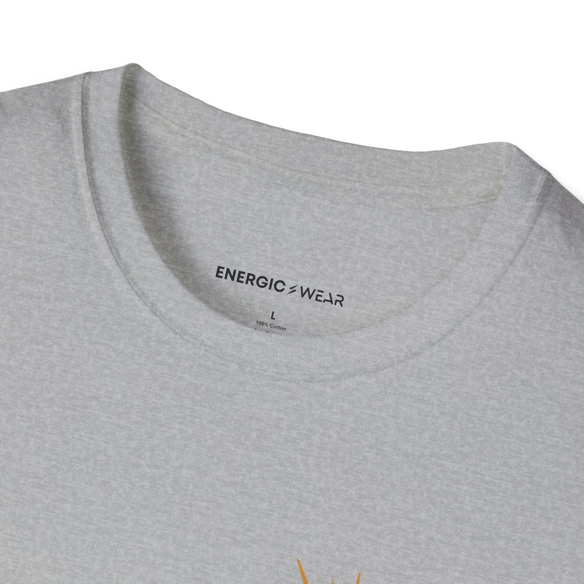 Graphic fitness T-shirt featuring the "Let My Effort Reflect My Faith" design.