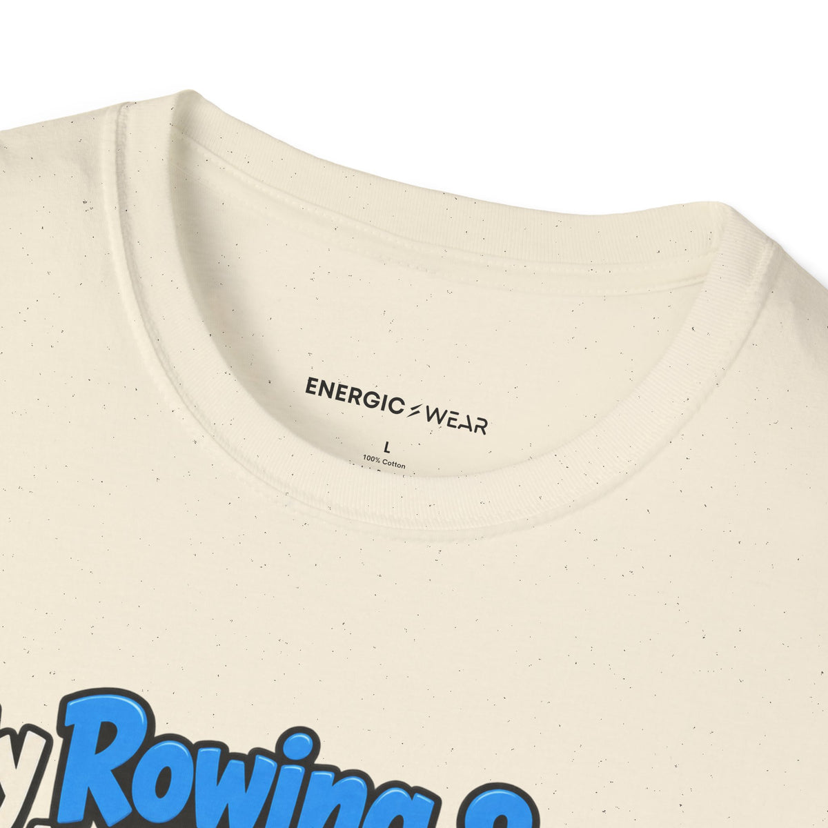 Graphic fitness T-shirt featuring the "My Rowing Split Is None of My Watch S Business" design.